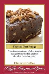 Toasted Nut Fudge Decaf Flavored Coffee